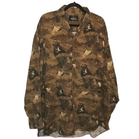 Redhead Hunting Button Up Shirt Camo Mens 2XLT - Picture 1 of 6